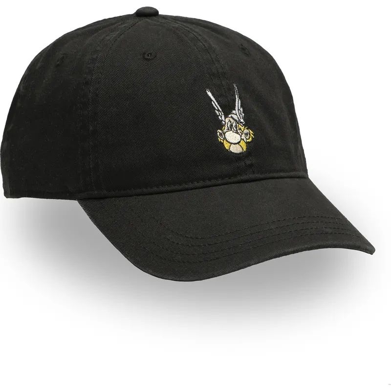 cap-kaareva-black-adjustable-strap-asterix-asterix-the-gaul-capslab