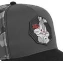 lippikset-kaareva-rekka-harmaa-snapback-loo11-bug-vaiski-vull-looney-tunes-capslab