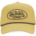 lippikset-kaareva-keltainen-saadettava-nauha-cord05-von-dutch