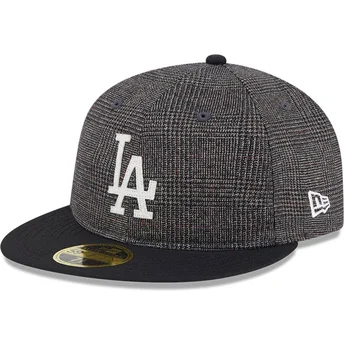 Cap litteä black ajustada 59FIFTY Day Retro Crown Los Angeles Dodgers MLB New Era