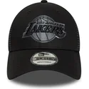 lippikset-kaareva-rekka-musta-saadettava-nauha-9forty-los-angeles-lakers-nba-new-era