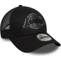 lippikset-kaareva-rekka-musta-saadettava-nauha-9forty-los-angeles-lakers-nba-new-era
