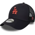 lippikset-kaareva-rekka-laivastonsininen-saadettava-nauha-lapsille-9forty-homefield-los-angeles-dodgers-mlb-new-era