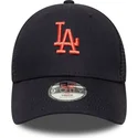 lippikset-kaareva-rekka-laivastonsininen-saadettava-nauha-lapsille-9forty-homefield-los-angeles-dodgers-mlb-new-era