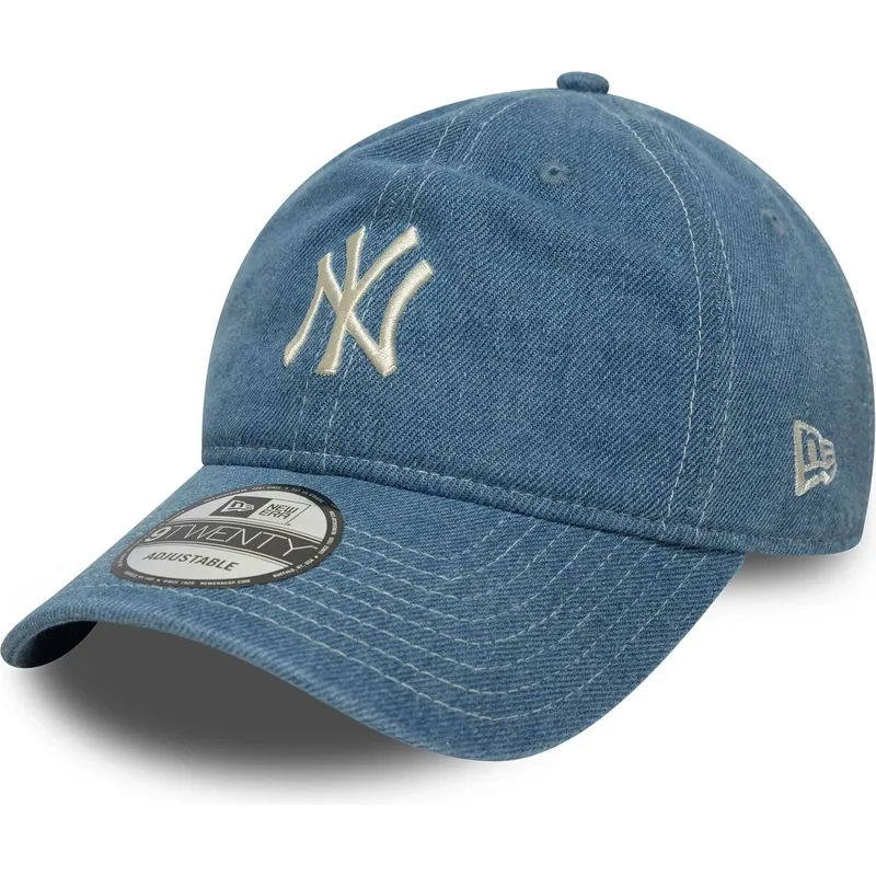 lippikset-kaareva-sininen-saadettava-nauha-9twenty-denim-new-york-yankees-mlb-new-era lippikset-kaareva-sininen-saadettava-nauha-9twenty-denim-new-york-yankees-mlb-new-era