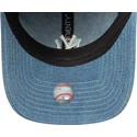 lippikset-kaareva-sininen-saadettava-nauha-9twenty-denim-new-york-yankees-mlb-new-era