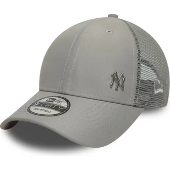 Lippikset kaareva rekka harmaa säädettävä nauha 9FORTY Flawless New York Yankees MLB New Era