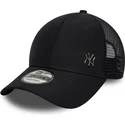 lippikset-kaareva-rekka-laivastonsininen-saadettava-nauha-9forty-flawless-new-york-yankees-mlb-new-era