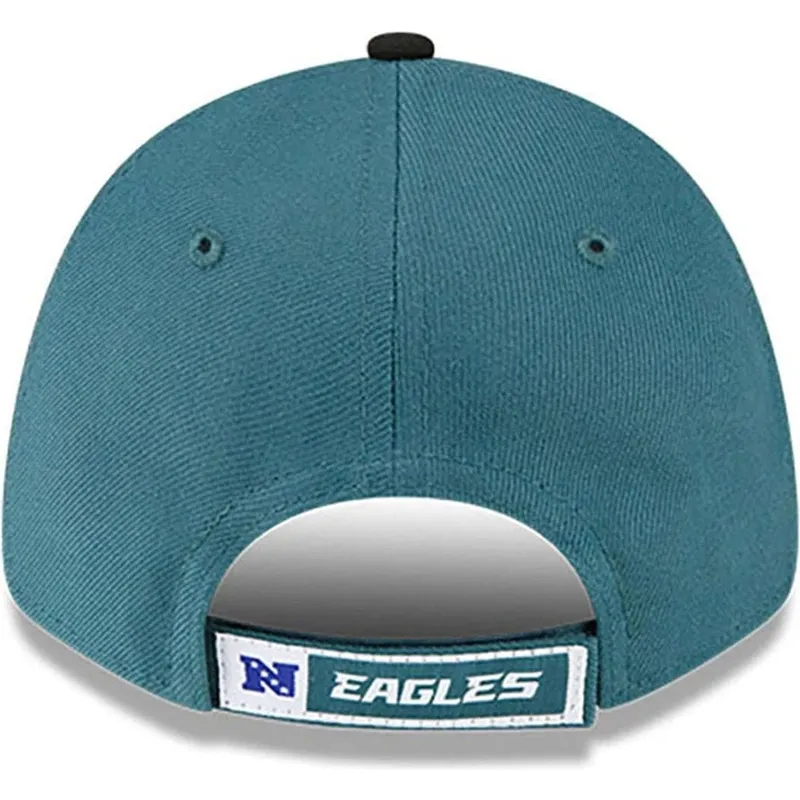 cap-kaareva-green-adjustable-strap-lapsille-9forty-the-league-philadelphia-eagles-nfl-new-era