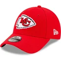 lippikset-kaareva-punainen-saadettava-nauha-lapsille-9forty-the-league-kansas-city-chiefs-nfl-new-era