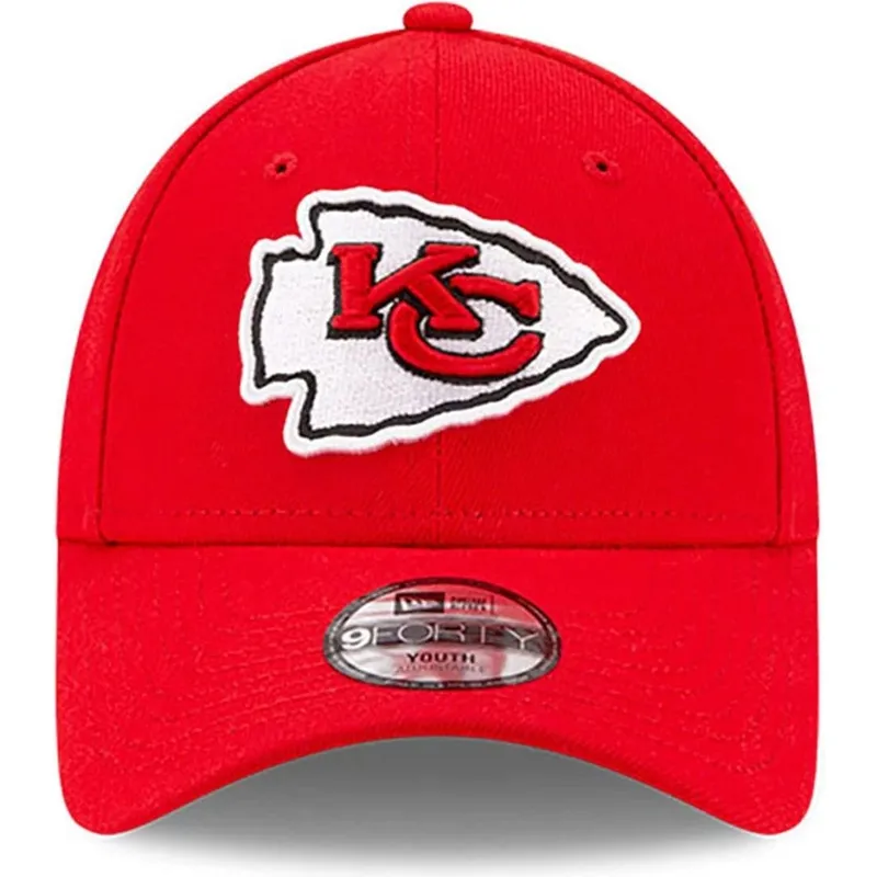 lippikset-kaareva-punainen-saadettava-nauha-lapsille-9forty-the-league-kansas-city-chiefs-nfl-new-era lippikset-kaareva-punainen-saadettava-nauha-lapsille-9forty-the-league-kansas-city-chiefs-nfl-new-era