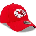 lippikset-kaareva-punainen-saadettava-nauha-lapsille-9forty-the-league-kansas-city-chiefs-nfl-new-era