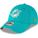 lippikset-kaareva-sininen-saadettava-nauha-lapsille-9forty-the-league-miami-dolphins-nfl-new-era