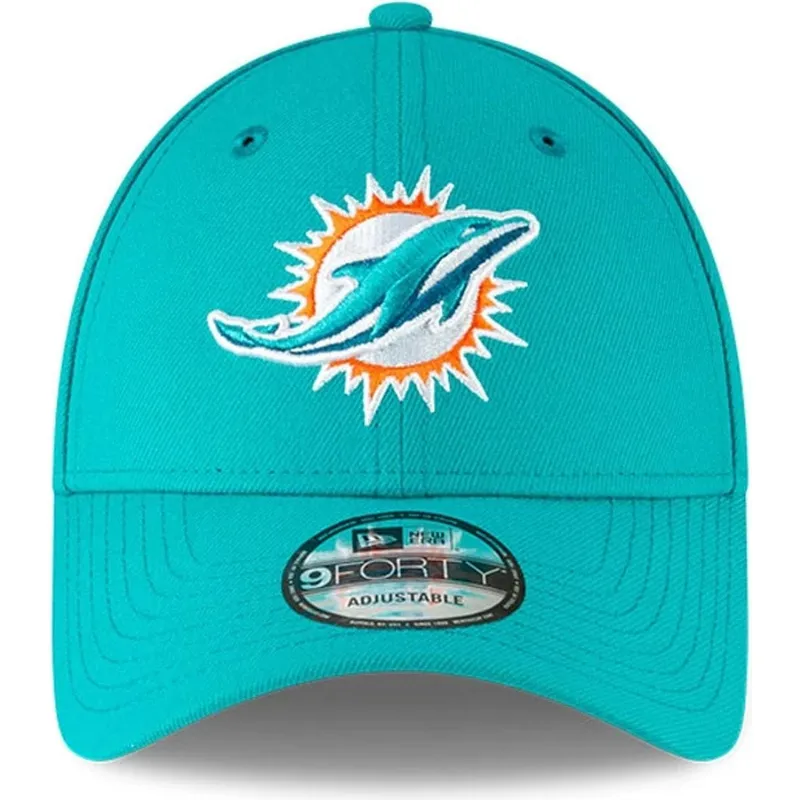 lippikset-kaareva-sininen-saadettava-nauha-lapsille-9forty-the-league-miami-dolphins-nfl-new-era
