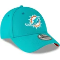 lippikset-kaareva-sininen-saadettava-nauha-lapsille-9forty-the-league-miami-dolphins-nfl-new-era