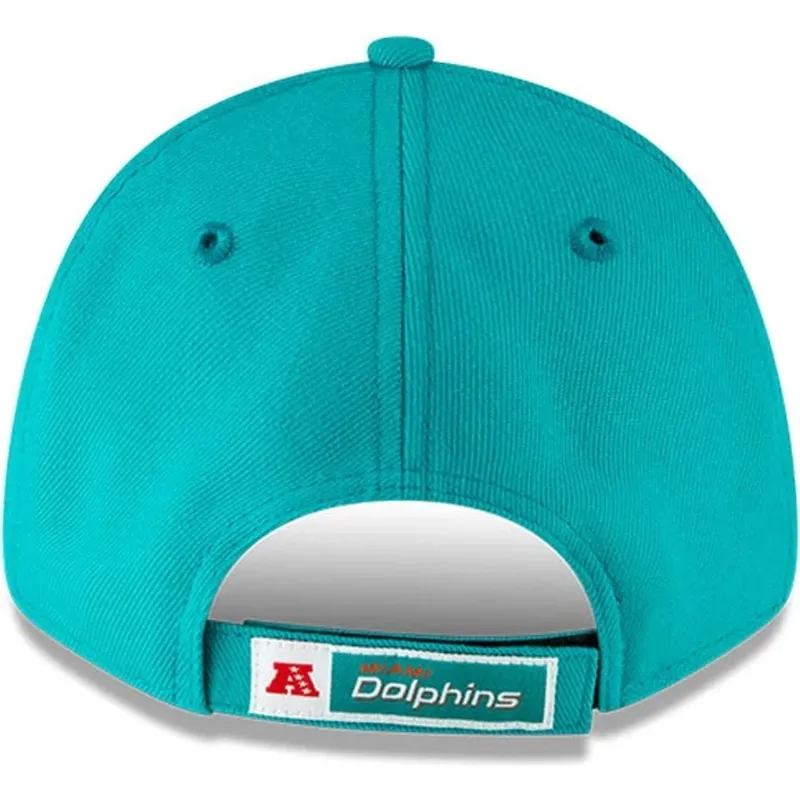 lippikset-kaareva-sininen-saadettava-nauha-lapsille-9forty-the-league-miami-dolphins-nfl-new-era