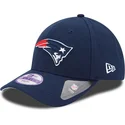 cap-kaareva-navy-blue-adjustable-strap-lapsille-9forty-the-league-new-england-patriots-nfl-new-era