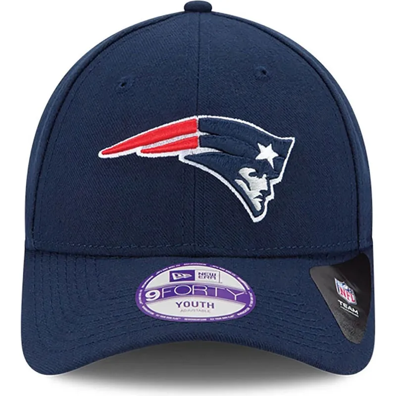 lippikset-kaareva-laivastonsininen-saadettava-nauha-lapsille-9forty-the-league-new-england-patriots-nfl-new-era lippikset-kaareva-laivastonsininen-saadettava-nauha-lapsille-9forty-the-league-new-england-patriots-nfl-new-era