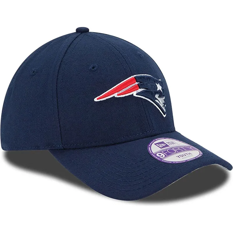 lippikset-kaareva-laivastonsininen-saadettava-nauha-lapsille-9forty-the-league-new-england-patriots-nfl-new-era lippikset-kaareva-laivastonsininen-saadettava-nauha-lapsille-9forty-the-league-new-england-patriots-nfl-new-era
