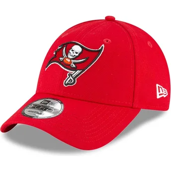 Lippikset kaareva punainen säädettävä nauha lapsille 9FORTY The League Tampa Bay Buccaneers NFL New Era