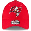 lippikset-kaareva-punainen-saadettava-nauha-lapsille-9forty-the-league-tampa-bay-buccaneers-nfl-new-era