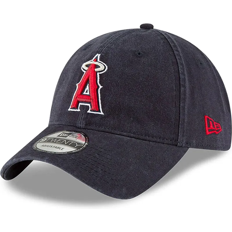 lippikset-kaareva-laivastonsininen-saadettava-nauha-9twenty-core-classic-los-angeles-angels-mlb-new-era