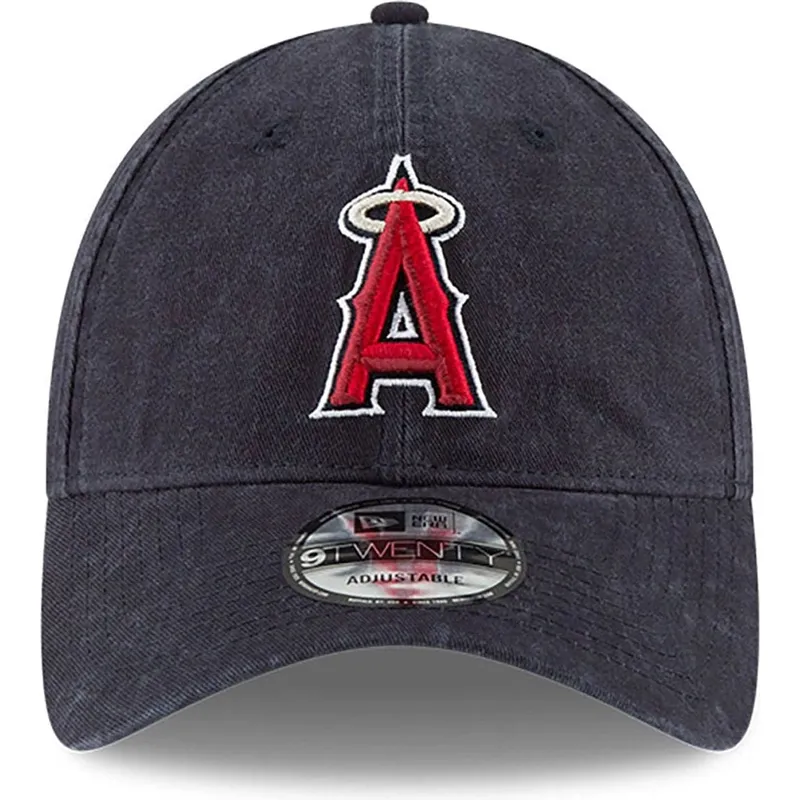 lippikset-kaareva-laivastonsininen-saadettava-nauha-9twenty-core-classic-los-angeles-angels-mlb-new-era