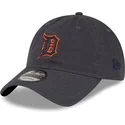 lippikset-kaareva-harmaa-saadettava-nauha-9twenty-core-classic-detroit-tigers-mlb-new-era