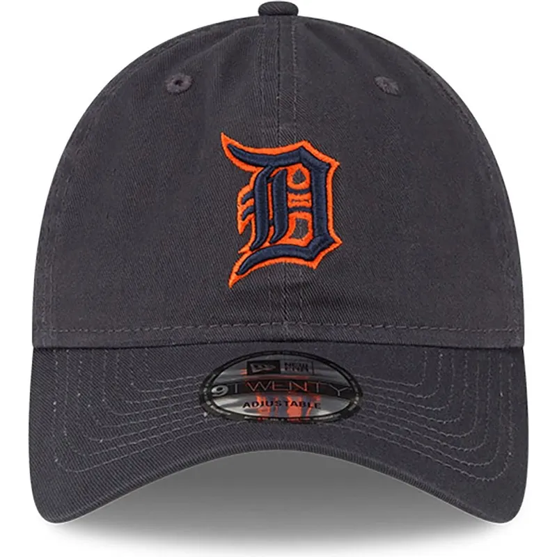 lippikset-kaareva-harmaa-saadettava-nauha-9twenty-core-classic-detroit-tigers-mlb-new-era