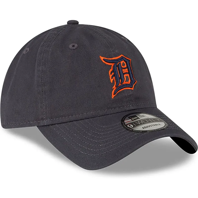 lippikset-kaareva-harmaa-saadettava-nauha-9twenty-core-classic-detroit-tigers-mlb-new-era