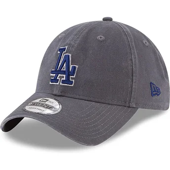 Cap kaareva gray adjustable strap 9TWENTY Core Classic Los Angeles Dodgers MLB New Era