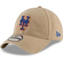 cap-kaareva-beige-adjustable-strap-9twenty-core-classic-new-york-mets-mlb-new-era