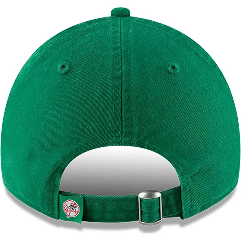 lippikset-kaareva-vihrea-saadettava-nauha-9twenty-core-classic-new-york-yankees-mlb-new-era