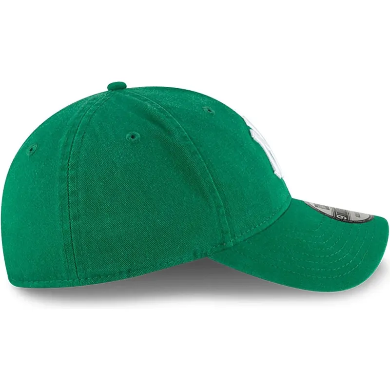 lippikset-kaareva-vihrea-saadettava-nauha-9twenty-core-classic-new-york-yankees-mlb-new-era