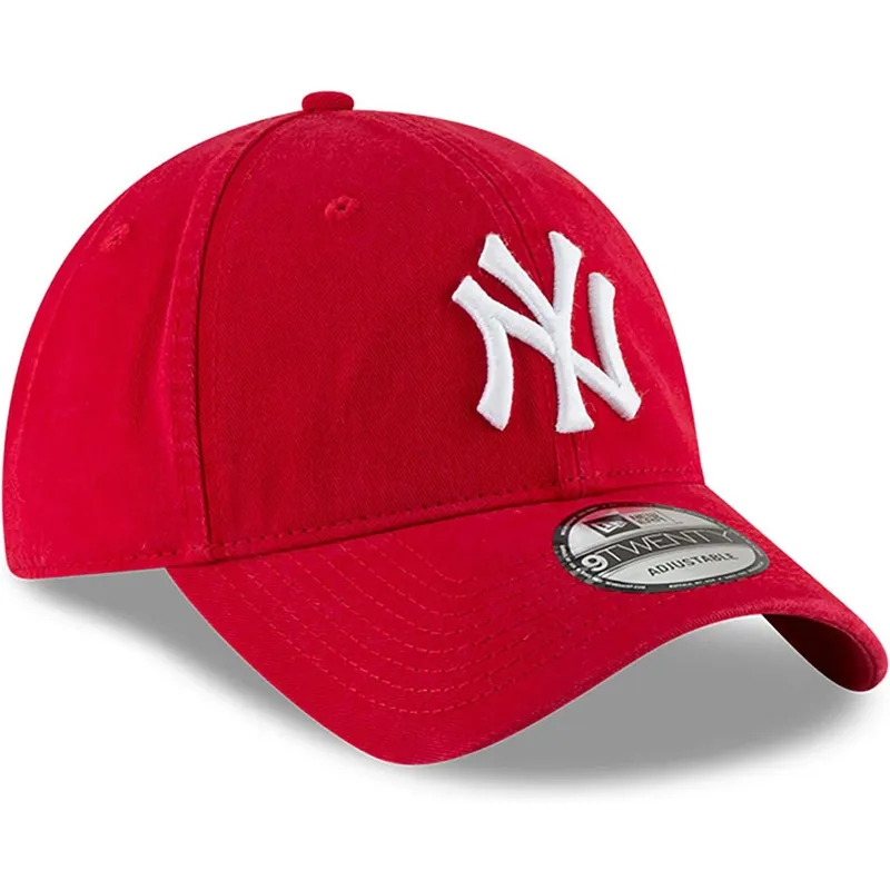 lippikset-kaareva-punainen-saadettava-nauha-9twenty-core-classic-new-york-yankees-mlb-new-era lippikset-kaareva-punainen-saadettava-nauha-9twenty-core-classic-new-york-yankees-mlb-new-era