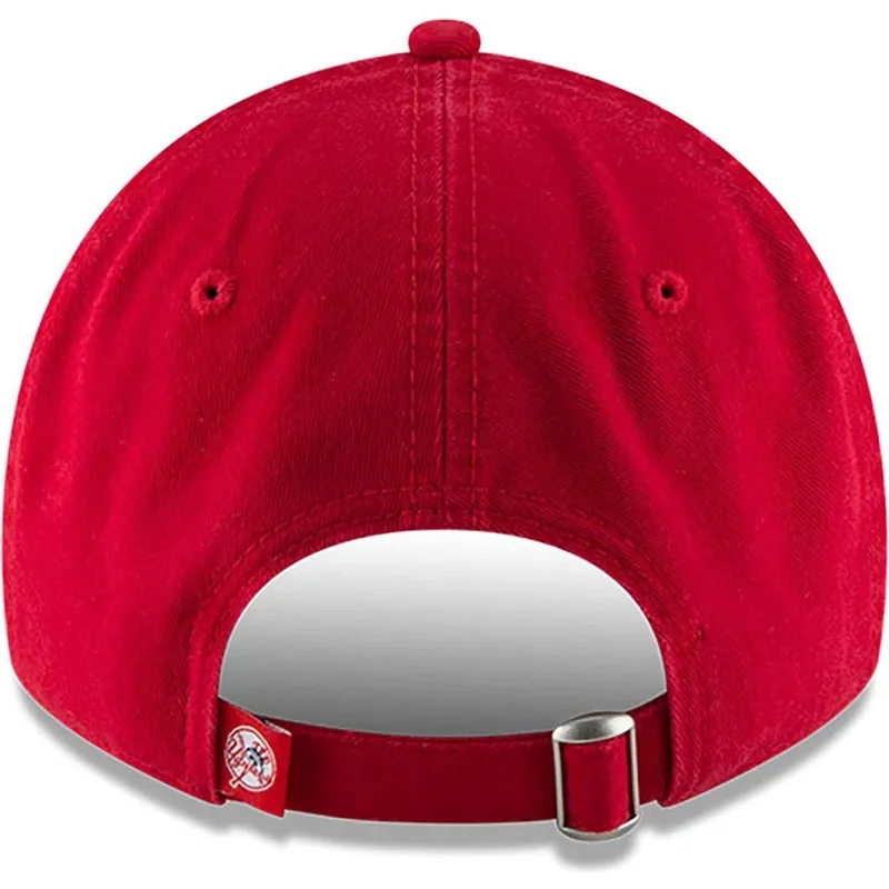 lippikset-kaareva-punainen-saadettava-nauha-9twenty-core-classic-new-york-yankees-mlb-new-era lippikset-kaareva-punainen-saadettava-nauha-9twenty-core-classic-new-york-yankees-mlb-new-era