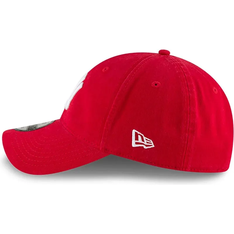 lippikset-kaareva-punainen-saadettava-nauha-9twenty-core-classic-new-york-yankees-mlb-new-era lippikset-kaareva-punainen-saadettava-nauha-9twenty-core-classic-new-york-yankees-mlb-new-era