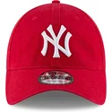 lippikset-kaareva-punainen-saadettava-nauha-9twenty-core-classic-new-york-yankees-mlb-new-era