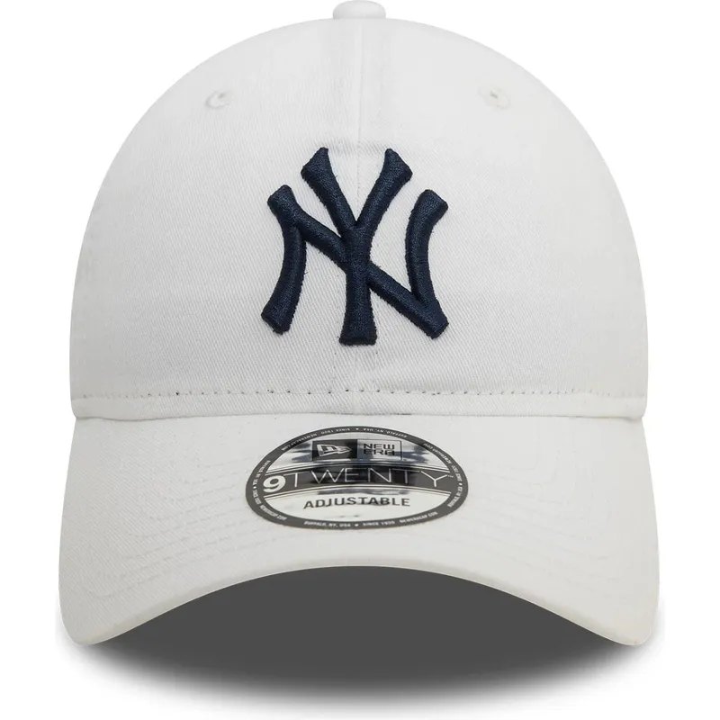 cap-kaareva-white-adjustable-strap-9twenty-core-classic-new-york-yankees-mlb-new-era cap-kaareva-white-adjustable-strap-9twenty-core-classic-new-york-yankees-mlb-new-era