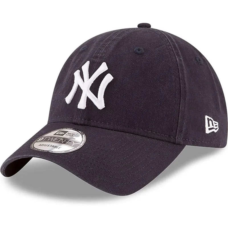 cap-kaareva-navy-blue-adjustable-strap-9twenty-core-classic-new-york-yankees-mlb-new-era cap-kaareva-navy-blue-adjustable-strap-9twenty-core-classic-new-york-yankees-mlb-new-era