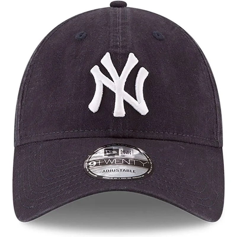 cap-kaareva-navy-blue-adjustable-strap-9twenty-core-classic-new-york-yankees-mlb-new-era cap-kaareva-navy-blue-adjustable-strap-9twenty-core-classic-new-york-yankees-mlb-new-era