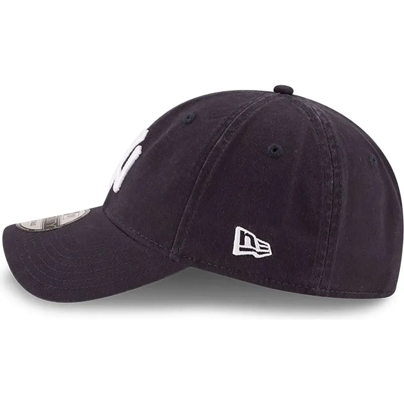cap-kaareva-navy-blue-adjustable-strap-9twenty-core-classic-new-york-yankees-mlb-new-era cap-kaareva-navy-blue-adjustable-strap-9twenty-core-classic-new-york-yankees-mlb-new-era