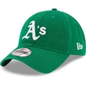 cap-kaareva-green-adjustable-strap-9twenty-core-classic-oakland-athletics-mlb-new-era