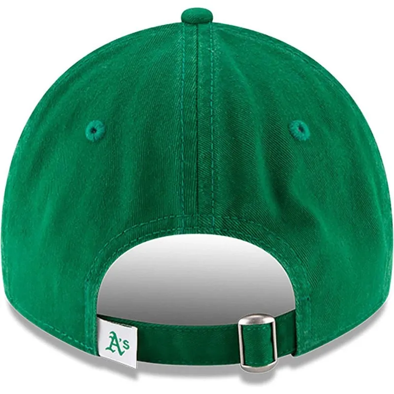 cap-kaareva-green-adjustable-strap-9twenty-core-classic-oakland-athletics-mlb-new-era