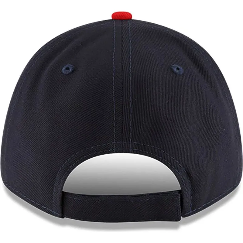 lippikset-kaareva-laivastonsininen-saadettava-nauha-9forty-the-league-cleveland-guardians-mlb-new-era