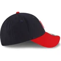 lippikset-kaareva-laivastonsininen-saadettava-nauha-9forty-the-league-cleveland-guardians-mlb-new-era