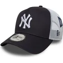 lippikset-kaareva-rekka-laivastonsininen-snapback-a-frame-multi-patch-new-york-yankees-mlb-new-era