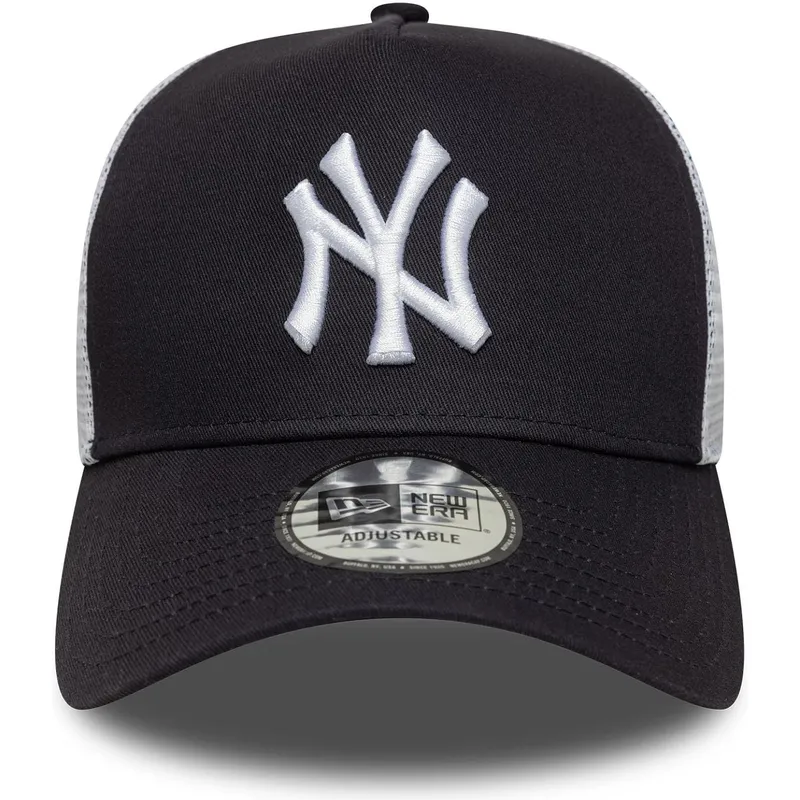 lippikset-kaareva-rekka-laivastonsininen-snapback-a-frame-multi-patch-new-york-yankees-mlb-new-era