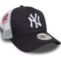 lippikset-kaareva-rekka-laivastonsininen-snapback-a-frame-multi-patch-new-york-yankees-mlb-new-era