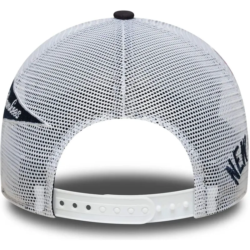 lippikset-kaareva-rekka-laivastonsininen-snapback-a-frame-multi-patch-new-york-yankees-mlb-new-era